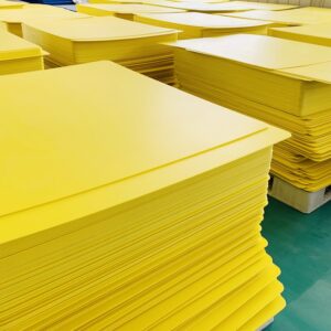 Custom yellow plastic tier sheets - Image 3