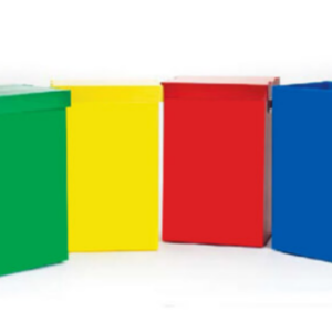 Corrugated plastic trash bin - Image 4