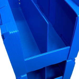 PP corrugated Pick Bins with dividers - Image 4