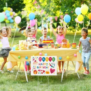 16.5 x 7 Inches Metal Yard Sign Stakes - Image 6