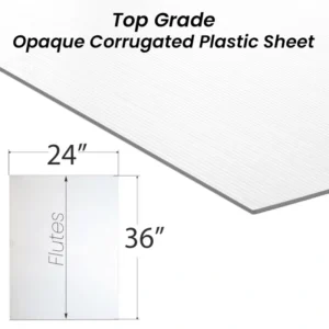 24 inch x36 inch Corrugated Plastic Sign - Image 1