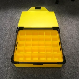 Corrugated Plastic Boxes with Frames, Dividers - Image 7