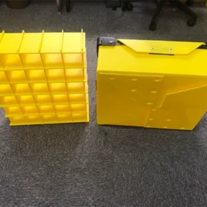 Corrugated Plastic Boxes with Frames, Dividers - Image 9