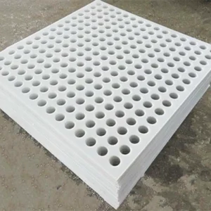 Custom Perforated Polypropylene Board - Image 3